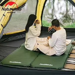Матрац cамонадувний 5 см Naturehike NH20DZ003 темно-сірий - мініатюра 5