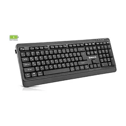 Клавіатура REAL-EL RK-760W Wireless Black (EL123100058) - мініатюра 3