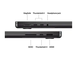 Ноутбук Apple MacBook Pro 14 2026 M5 Pro/18CPU/20GPU/48GB/2TB with Nano-texture display Space Black (Z1ML002Y2) - мініатюра 2