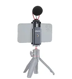 Тримач для телефону Ulanzi ST-07 Колір Shoe Phone Holder Holder (ST-07 1764) Чорний - мініатюра 4