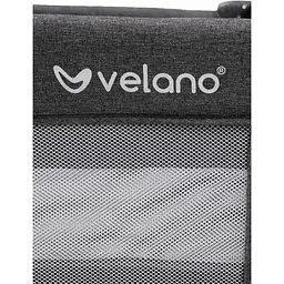 Ліжко-манеж VELANO Tino з другим ярусом та пеленатором Dark grey (46160) - мініатюра 5