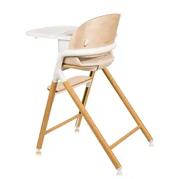 Стільчик для годування Lionelo Celia Natural Wood (LO-CELIA WHITE NATURAL WOOD) - мініатюра 4
