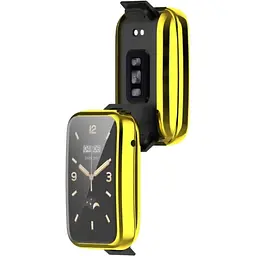 Чохол-накладка DK Silicone Face Case для Xiaomi Mi Band 7 Pro (gold)