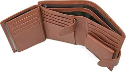 Чоловічий шкіряний гаманець Vintage 10х13 см acs0014989 - мініатюра 7