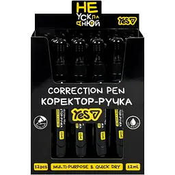 Коректор-ручка Yes Не ускладнюй! 12 мл (340117) - мініатюра 5