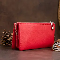 Жіночий шкіряний гаманець-клатч ST Leather 19,2х10х2 см acs0015950 - мініатюра 7