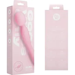 Вібратор Good Vibes Only Simi Double-Sided Wand Vibrator Soft Silicone Pink (SX3076) [152368] - мініатюра 10