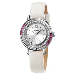 Годинник наручний жіночий 1855SIWT Silver-White Skmei acs0030534