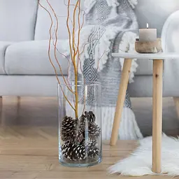 Ваза Trendglass Flora скляна для квітів та декору 29 см (35940) - мініатюра 4