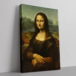 Інтер'єрна картина Мона Ліза, Джоконда, Леонардо да Вінчі, Leonardo da Vinci, Mona Lisa, інтер'єрний декор, 60×40 см (id6666) - мініатюра 2