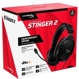 Гарнітура HyperX Cloud Stinger 2 3.5 mm Black (519T1AA) - мініатюра 10