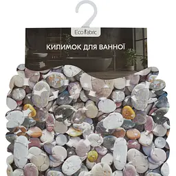 Килимок для ванної Eco Fabric Камінці 66х38 см фото-прінт Камінці (6638-002) - мініатюра 5