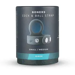 Ерекційне кільце BOners Cock & Ball Strap - S/M - мініатюра 2