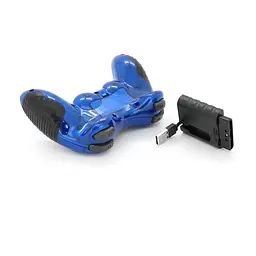 Бездротовий геймпад Voltronic 7-в-1 для PC, PS1–PS3, TV Box та Android синій - мініатюра 4