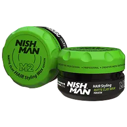 Глина для волосся Nishman M2 Hair Styling Matte Clay 100 мл