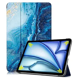 Чохол-книжка BeCover Smart Case для Apple iPad Air 11" M2/M3 (2024/2025) Ocean (711607) - мініатюра 2