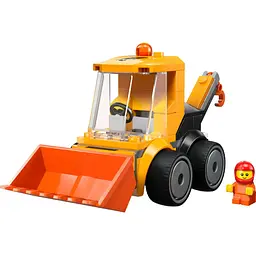 Конструктор LEGO City Автівки Будівельний навантажувач 61 деталь (60483) - мініатюра 3