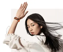 Ремінець для фітнес-браслета Xiaomi Smart Band 8 Strap Sunrise помаранчевий BHR7293CN - мініатюра 3