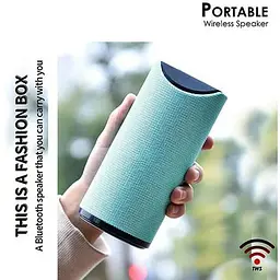 Портативна Bluetooth колонка TG-113 бездротова переносна колонка з вологозахистом бумбокс Бірюзова - мініатюра 3