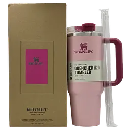 Термокухоль Stanley Quencher H2.0 Tumbler з неіржавкої сталі Pink 0,88 л KT7002014