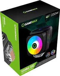 Кулер для процесора GameMax Gamma 600 (Gamma 600) - мініатюра 3