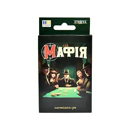 Настільна гра "Мафія" Stateg 30974ST 28 карток, українська мова