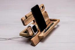 Підставка для телефону на стіл ecoWalnut 292x180x180 мм - мініатюра 2