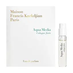 Оригінал Мініатюра Maison Francis Kurkdjian Aqua Media Cologne Forte 2 мл Парфумована вода - мініатюра 1