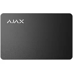 Безконтактна картка Ajax Pass Чорний (10шт) для клавіатури KeyPad Plus - мініатюра 4