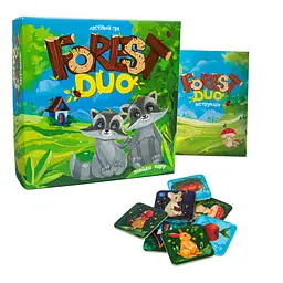 Настільна гра-мемо "Forest Duo" 30867 інструкція 64 фішки - мініатюра 2