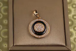 Кулон Xuping Jewelry відлуння опівночі 1,7 см золотистий