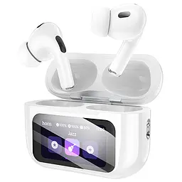 Бездротові TWS навушники EW72 Lite Soar with Touch Screen White Hoco teh0030047 - мініатюра 2