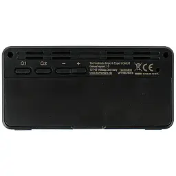 Годинник настільний Technoline Black (WT295) - мініатюра 2