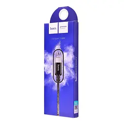 Кабель Hoco X14 Times speed Type-c charging cable, ( L-1M ) Black - мініатюра 2
