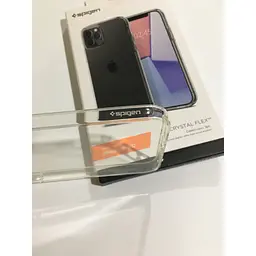 Оригінальний протиударний чохол Spigen Liquid Crystal для Iphone 12/12 Pro Crystal Clear ACS01517 - мініатюра 2