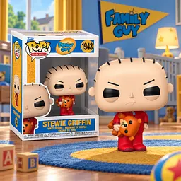 Ігрова фігурка Funko POP! серії Гріфіни S3 - Стьюї Гріфін (93373) - мініатюра 3