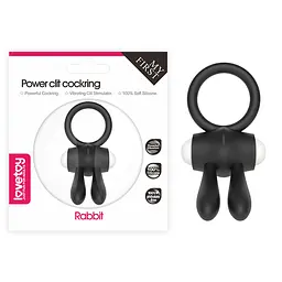 Віброкільце Lovetoy Power Clit 7.5 см чорний - мініатюра 2