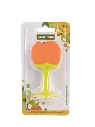 Прорізувач силіконовий Baby Team Яблуко (4016_Яблоко) - мініатюра 2