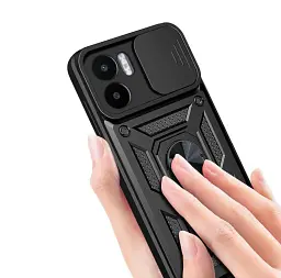 Панель BeCover Military для Xiaomi Redmi A2 Black (710206) - мініатюра 4