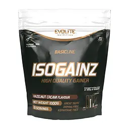 Гейнер Evolite Nutrition IsoGainz, 1 кг - Фундук