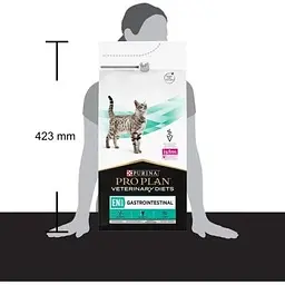 Сухий корм для кішок Purina Pro Plan Veterinary Diets EN з хворобами шлунково-кишкового тракту 1.5 кг (7613035160682) - мініатюра 4