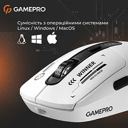 Миша GamePro Genesis Winner Wireless White (GM079W) [140366] - мініатюра 12