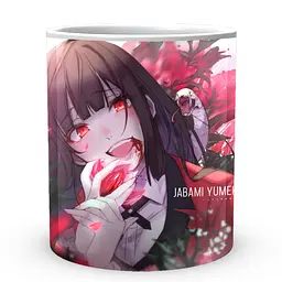 Кухоль GeekLand Шалений азарт Kakegurui Юмеко Джабамі KI.02.23 330 мл білий - мініатюра 2