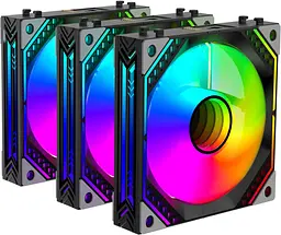 Комплект вентиляторів 2E GAMING Air Cool ACF120MB-ARGB