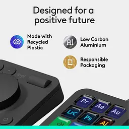 Контролер Logitech MX Creative Console Graphite - мініатюра 10