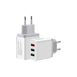 Зарядний пристрій XoKo WC-310 3A USB White (WC-310-WH) (WC-310-WH) - мініатюра 4