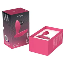 Анальна смарт-вібропробка We-Vibe Ditto+ Cosmic Pink з пультом ДУ We-vibe SX0519 99274 - мініатюра 6