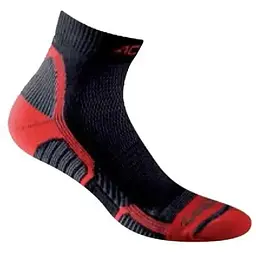 Термошкарпетки Accapi Trekking Touch Quarter 42-44 Black/Red (1033-ACC H0815.952-III)