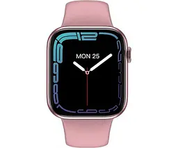 Розумний годинник Smart Watch Series 7 HW37 Plus рожевий - мініатюра 2