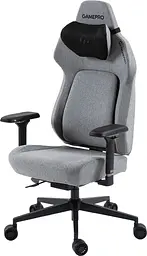 Ігрове крісло GamePro GC925G Gray Black (GC925G) - мініатюра 3